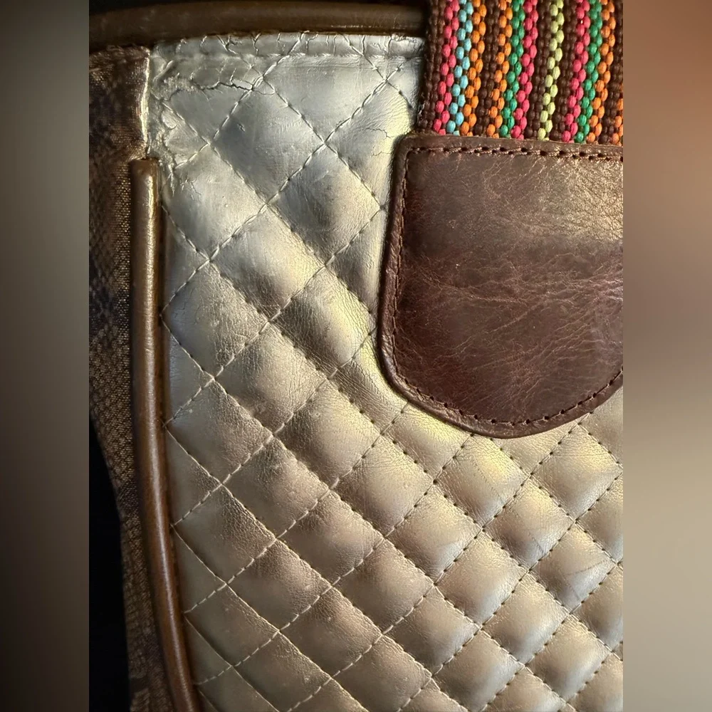 Consuela Tote Champagne & Animals 🩵 - Picture 7 of 14